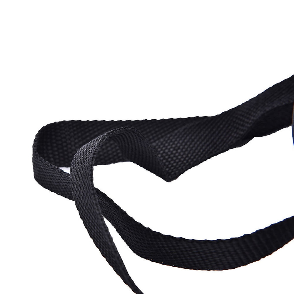 Insulated Bottle Carrier Sling with Shoulder Strap and Clip Hook, Black - Image 5