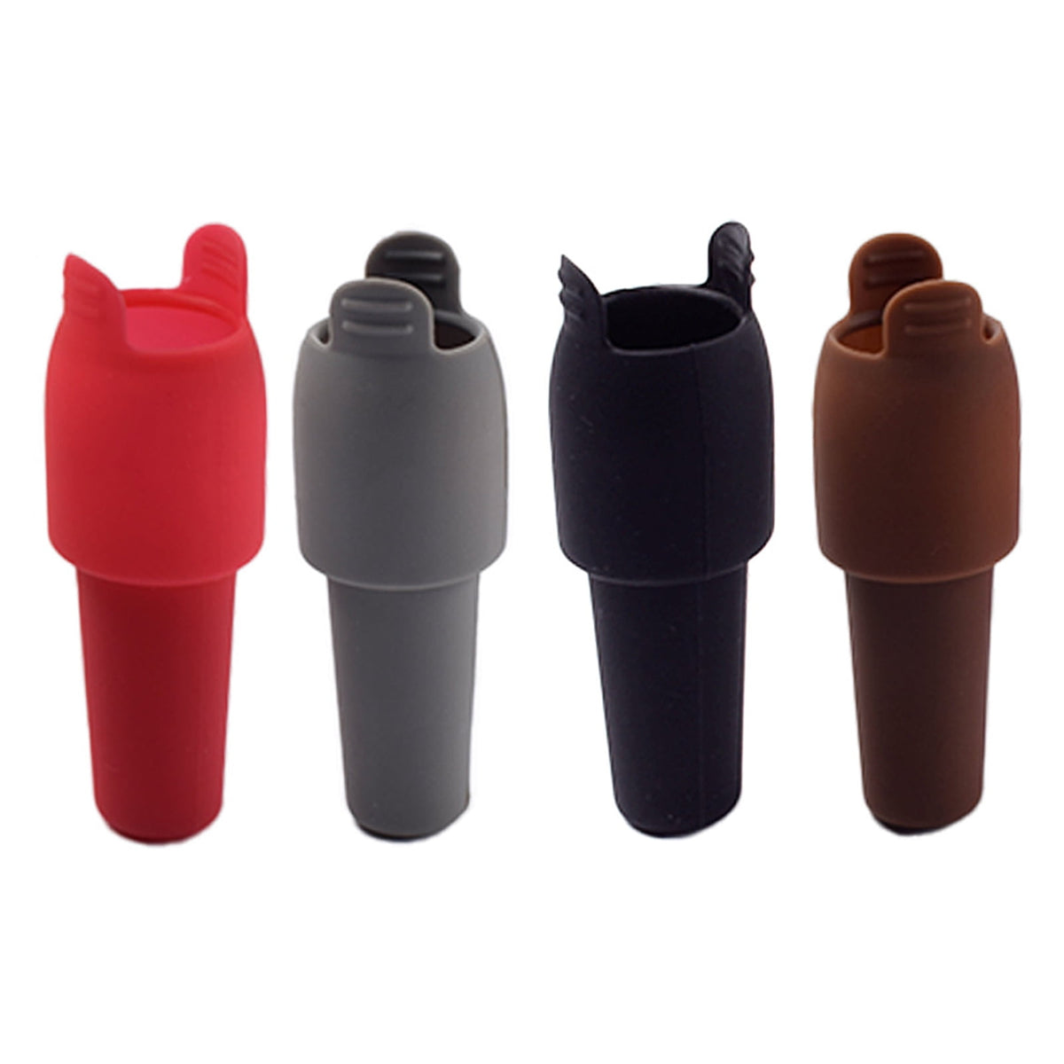 Reusable Silicone Bottle Stoppers with Double Seal for Wine, Beer and Spirits - Image 5