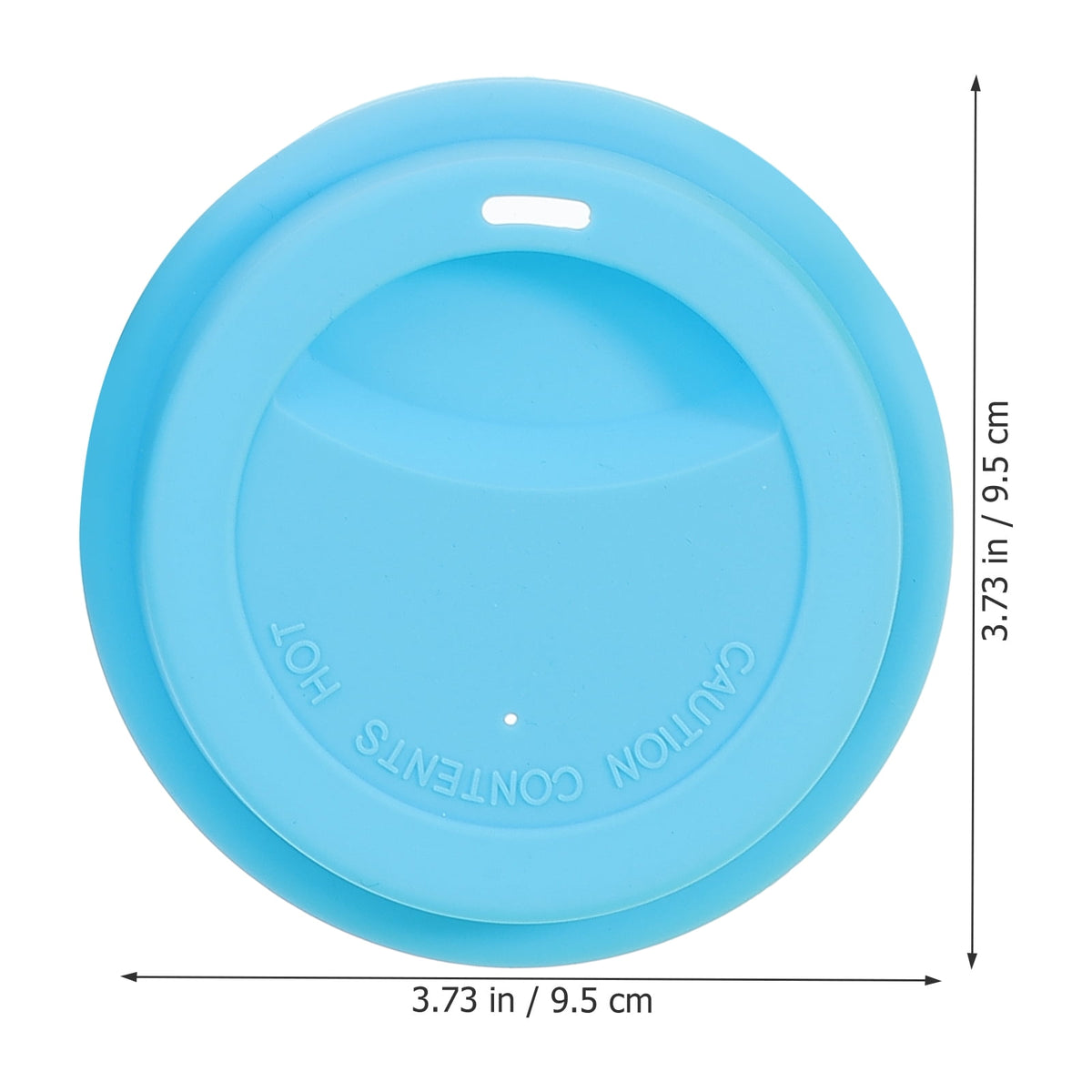 Silicone Cup Lids in Assorted Colours, Six Dust Covers for Mugs and Tumblers - Image 4