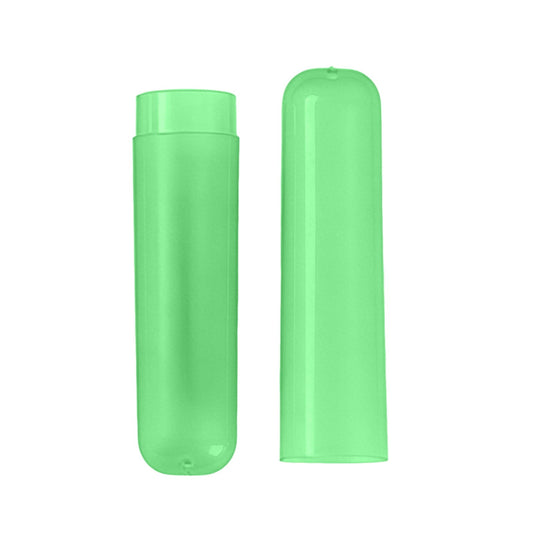 Hard Plastic Travel Toothbrush Case in Green, 7.87 in Protective Brush Cover