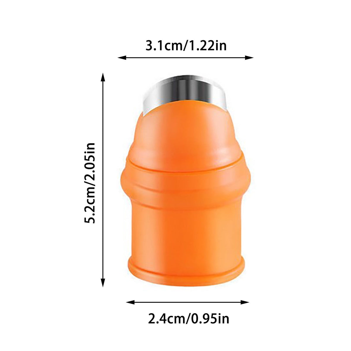 Silicone Thumb and Finger Picking Set with Stainless Blades for Fruit and Herbs - Image 3